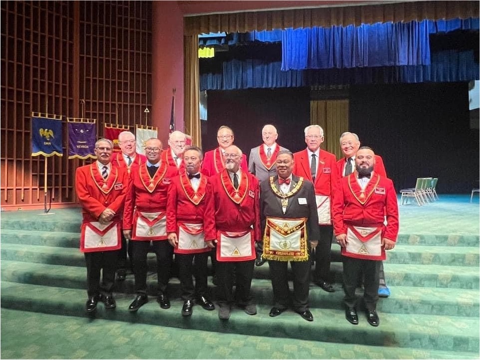 California Chapter No. 1 Royal Arch Masons 2024 Officers